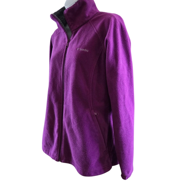 Columbia Women's Vibrant Purple Teddy Jacket - Picture 5 of 10